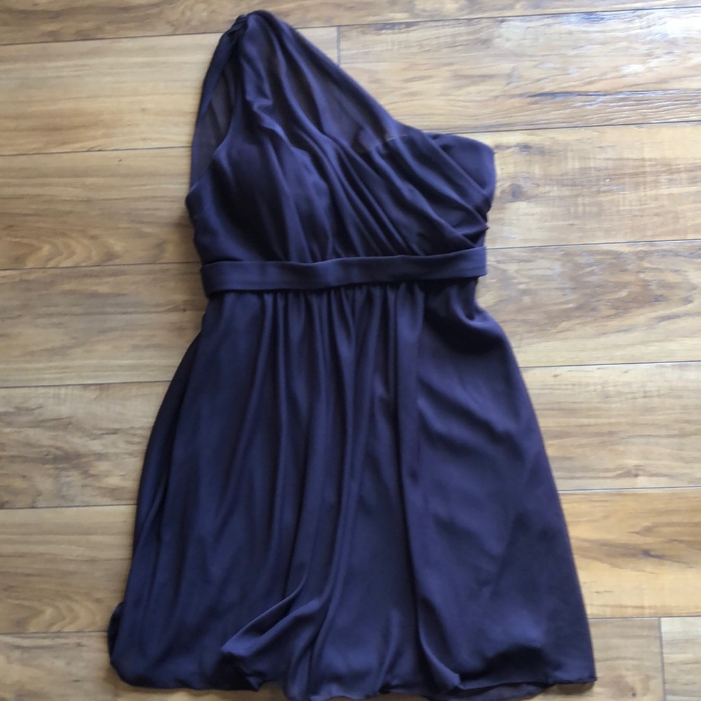 Chocolate bridesmaid/ wedding guest dress!